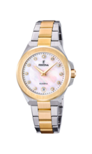 FESTINA WOMEN'S BEIGE MADEMOISELLE STAINLESS STEEL WATCH BRACELET F20702/1