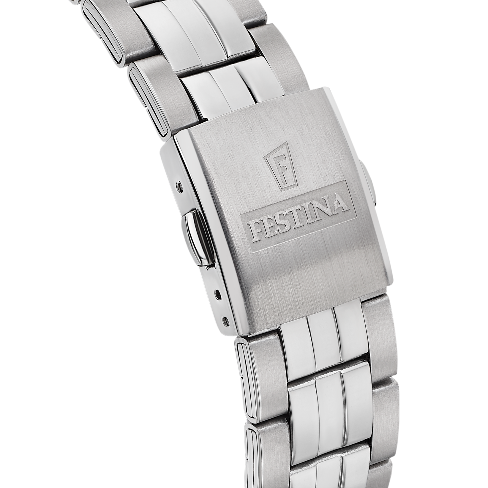 Bracelet De Montre Festina En Acier - 18 Mm - NOS (neuf De Stock) - Occasion