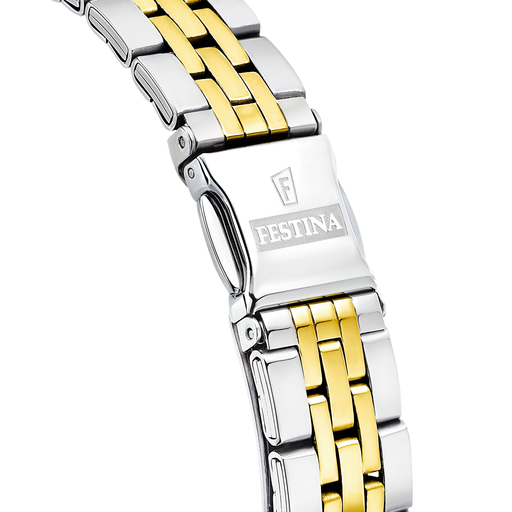 Festina Analoog kwartshorloge voor dames met roestvrijstalen armband F16912/ 1, zilver, armband