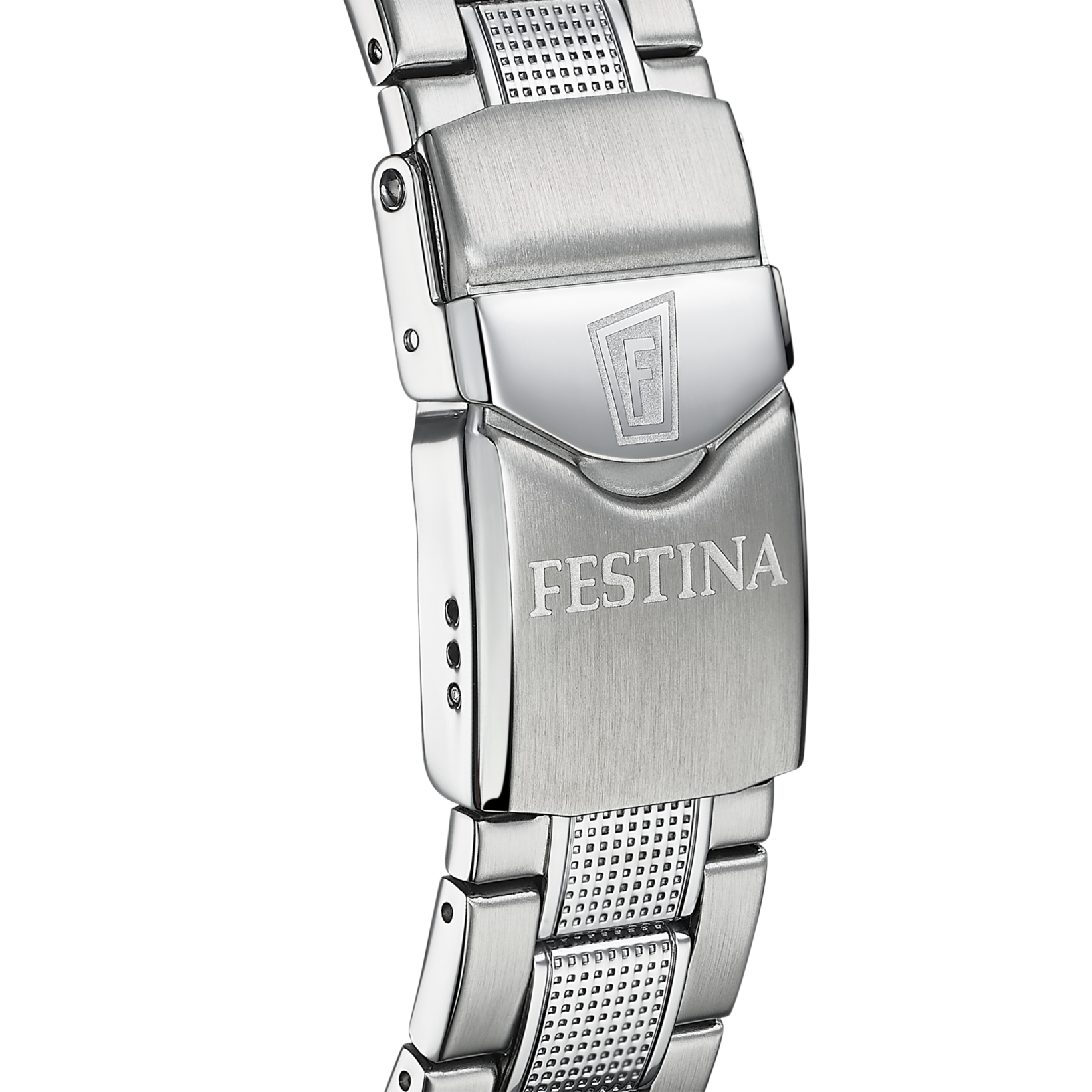 Festina men's black The Originals stainless steel watch bracelet
