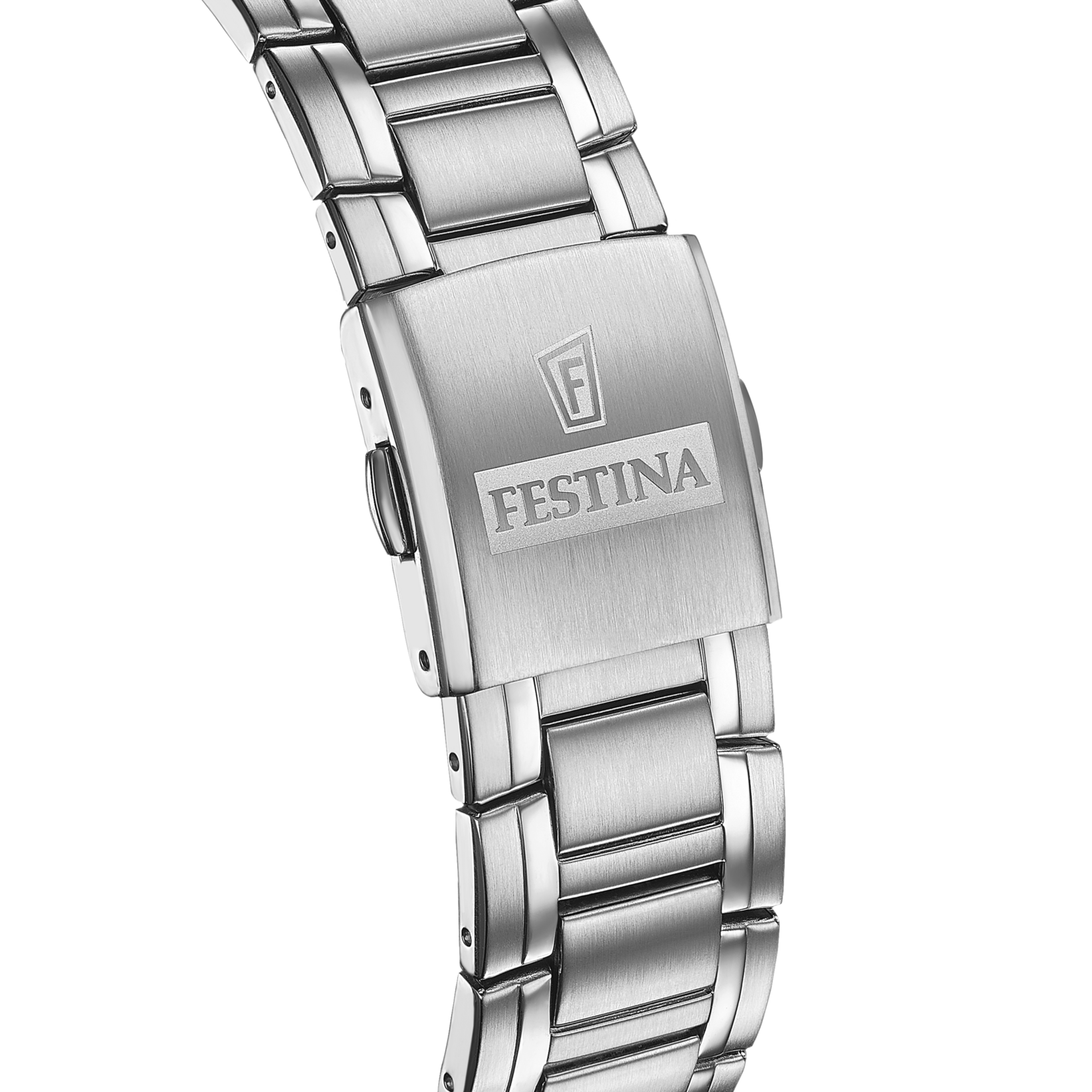 Montre Festina Chronographe Timeless Homme - Boîtier 42mm Acier - Réf. F6854/6 - Neuve