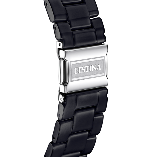 Montre festina noire outlet femme