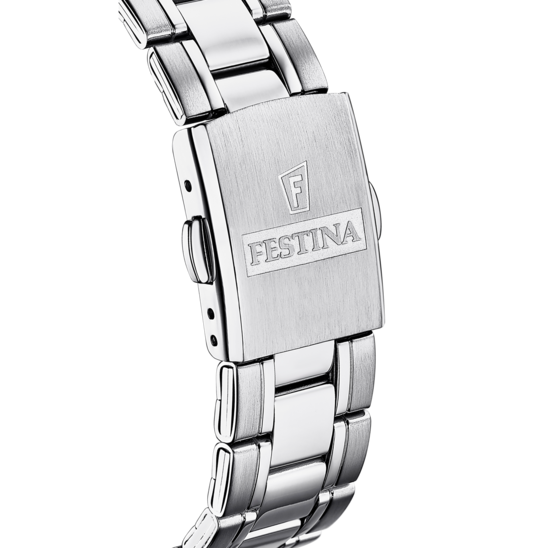 FESTINA JUNIOR COLLECTION WATCH F16905/1 SILVER STEEL STRAP, CHILDREN'S