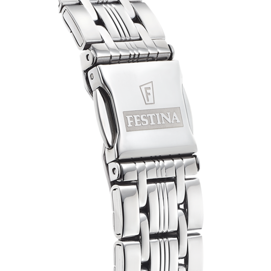 FESTINA MADEMOISELLE WATCH F16940/C PINK STEEL STRAP, WOMEN'S