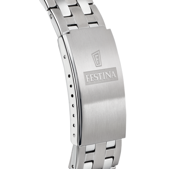 FESTINA HERREN UHR KLASSIK F20357/4 EDELSTAHL ARMBAND