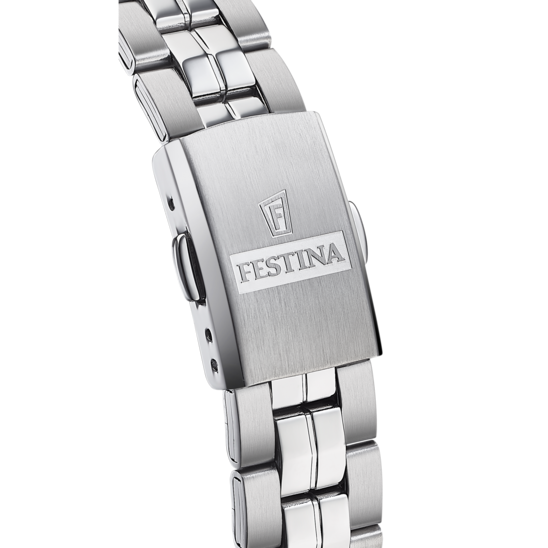 OROLOGIO FESTINA CLASSICS F20438/4 ACCIAIO CINTURINO IN ACCIAIO, DONNA