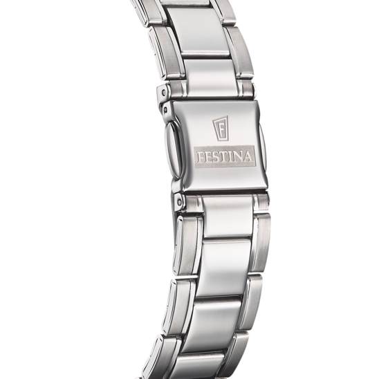 FESTINA HEREN ZWART CLASSICS STAAL HORLOGE ARMBAND F20511/4