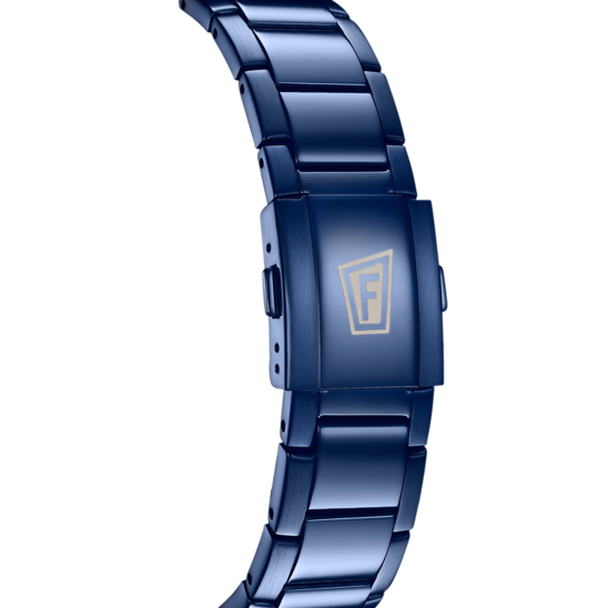 MONTRE FESTINA F20547/1 BLEU, BRACELET ACIER INOXYDABLE, HOMME