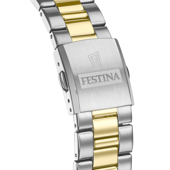 FESTINA HERREN UHR KLASSIK F20554/1 EDELSTAHL ARMBAND