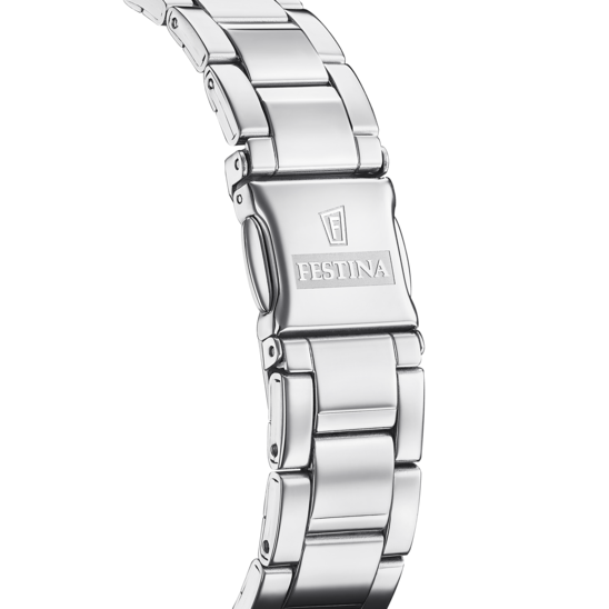 FESTINA DAMEN UHR MADEMOISELLE F20593/2 EDELSTAHL ARMBAND