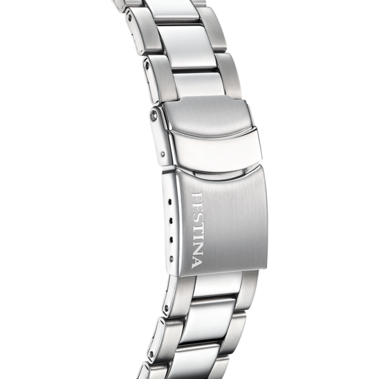 FESTINA MEN'S WHITE STAINLESS STEEL WATCH BRACELET F20623/1