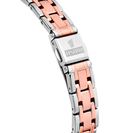 FESTINA MADEMOISELLE WATCH F20626/1 SILVER GRAY STEEL STRAP, WOMEN.