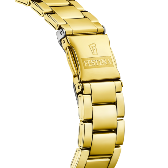 Reloj Festina Mujer F20640/1 Acero Dorado — Joyeriacanovas