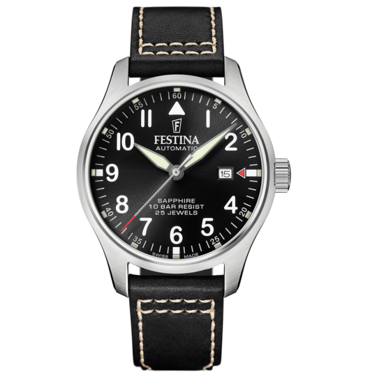 MALETIN PORTÁTIL FESTINA NEGRA FLB0151/A CLASSICS