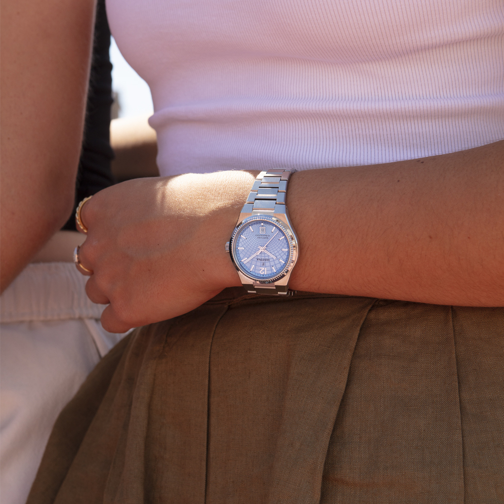 Bracelet Montre Femme RK Swiss Made En PVC - 14mm, Résistant à L'eau, Style Décontracté