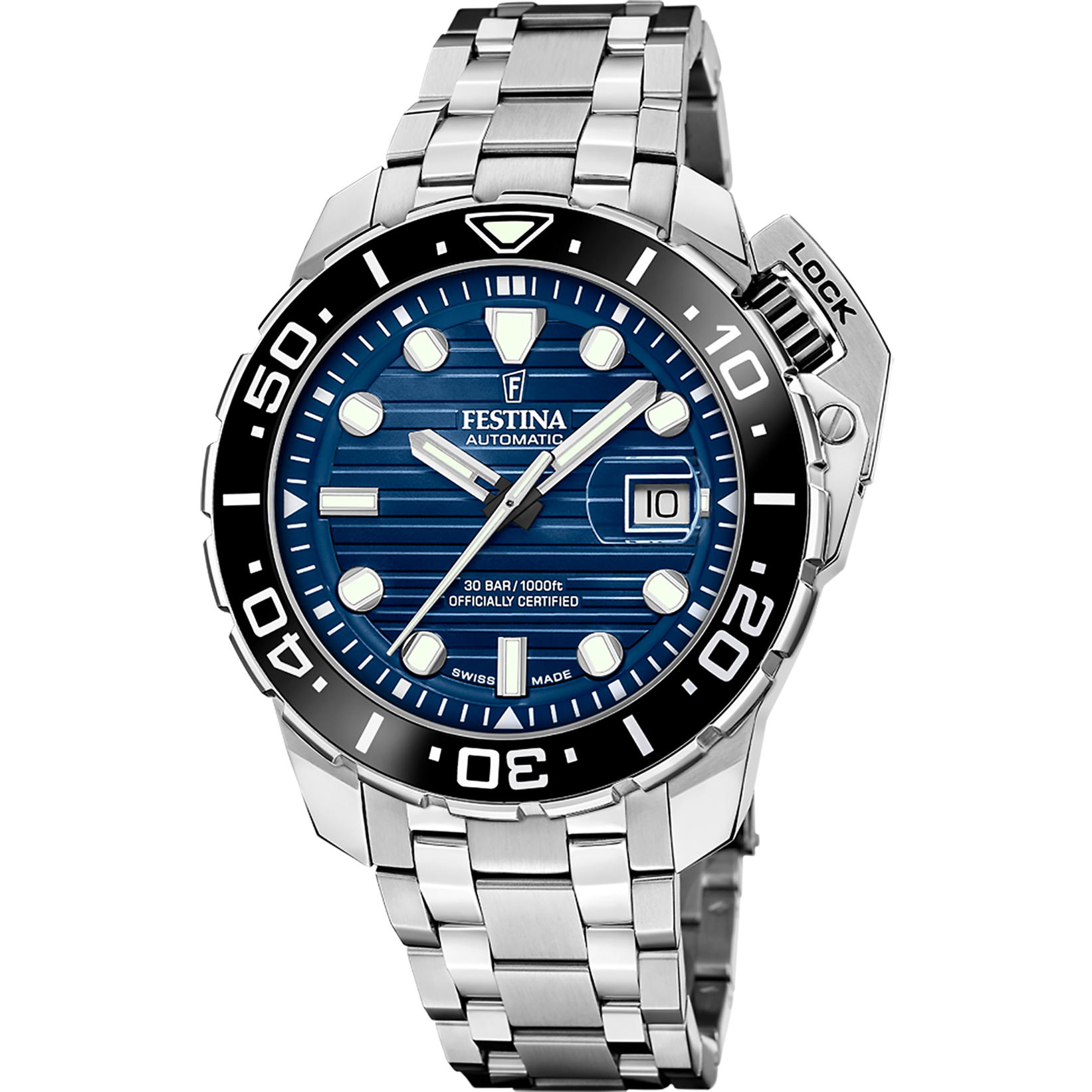 Festina swiss men's blue watch F20043/2