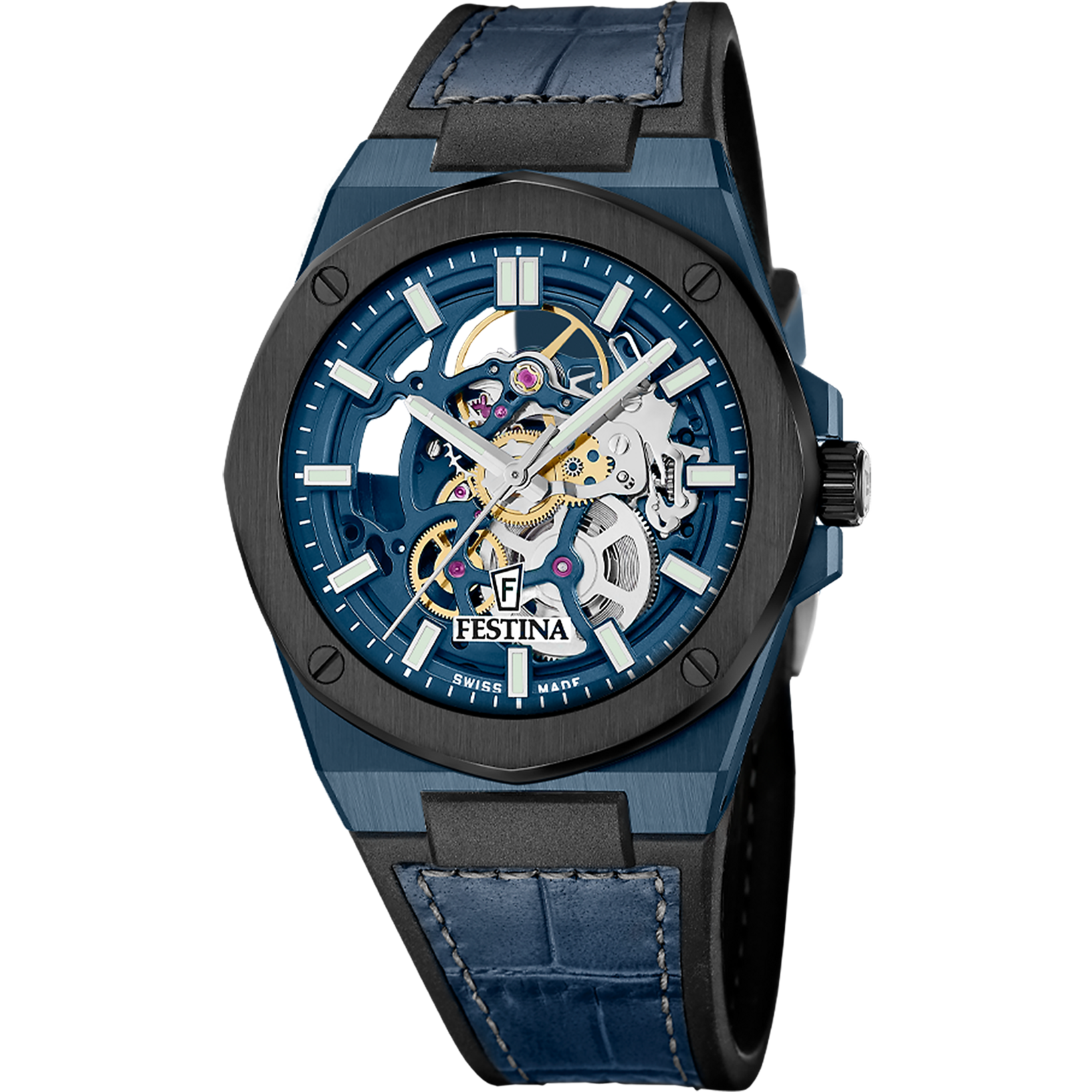 FESTINA SWISS MADE AUTOMATIC MEN'S WATCH F22011/1