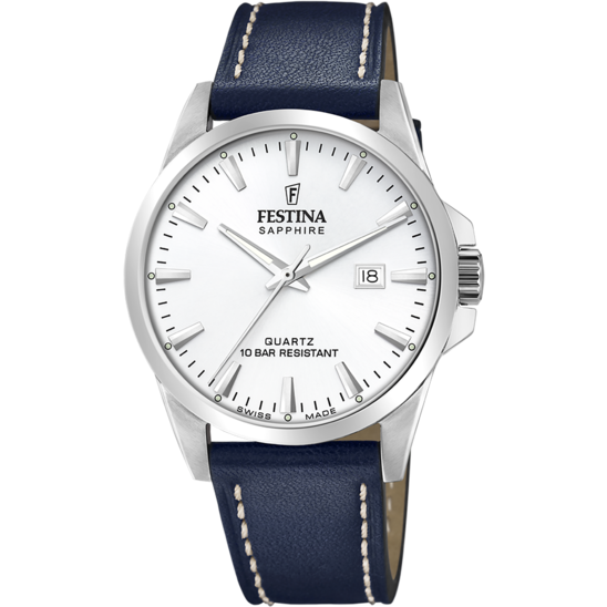 FESTINA HEREN ZILVER HORLOGE F20025/2