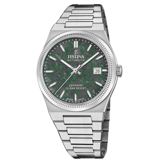 Reloj De Hombre Festina Swiss Made Automatic F20028/b