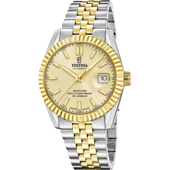 Reloj De Hombre Festina Swiss Made Automatic F20091/2