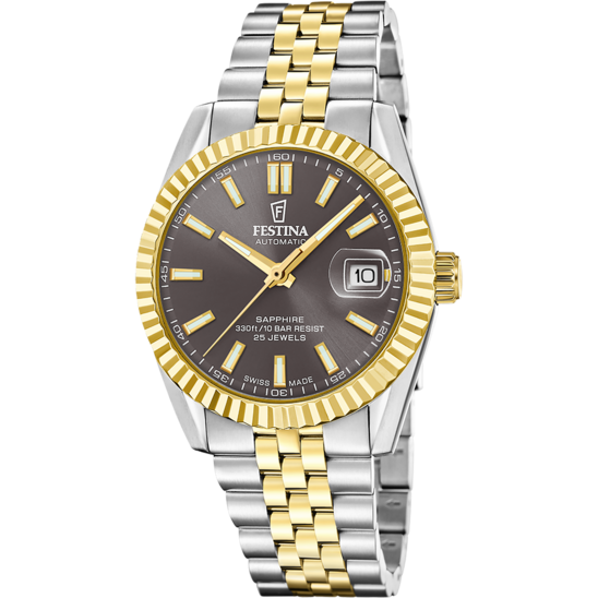 Reloj De Hombre Festina Swiss Made Automatic F20091/3