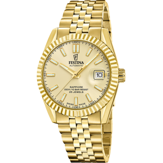 Reloj De Hombre Festina Swiss Made Automatic F20092/2