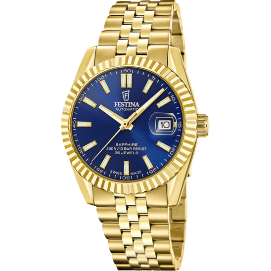 Reloj De Hombre Festina Swiss Made Automatic F20092/3