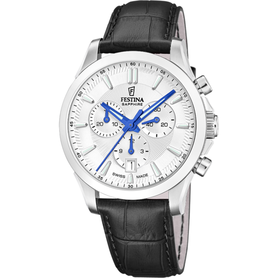 Reloj De Hombre Festina Swiss Made Chrono F20094/2