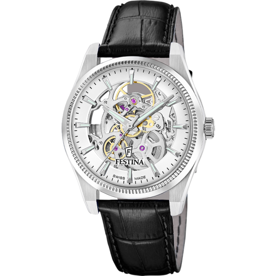 Reloj De Hombre Festina Swiss Made Automatic F20095/1