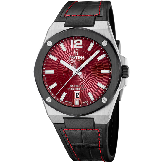 Reloj Festina Swiss Made Automatic F22005/5 Rojo Hombre
