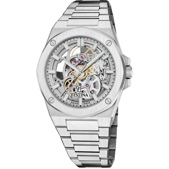 Reloj De Hombre Festina Swiss Made Automatic F22006/1