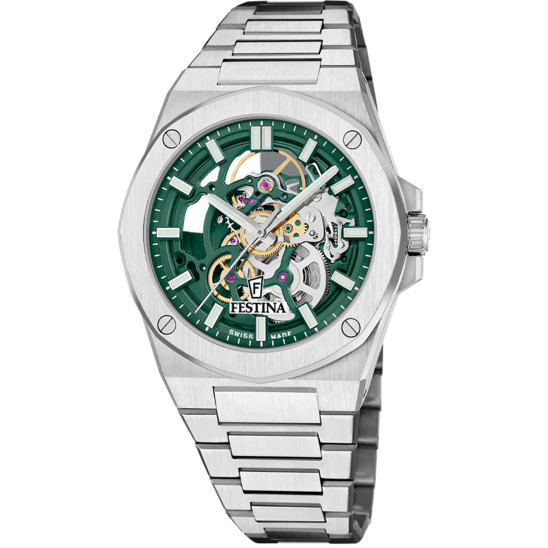 Reloj De Hombre Festina Swiss Made Automatic F22006/3