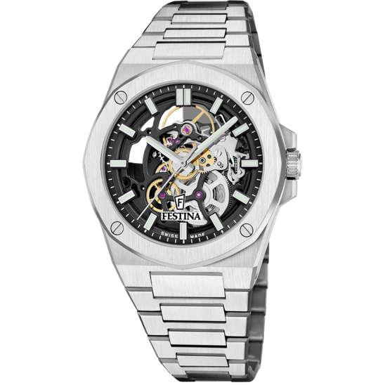 Reloj Festina Swiss Made Automatic F22006/4 Negro Hombre