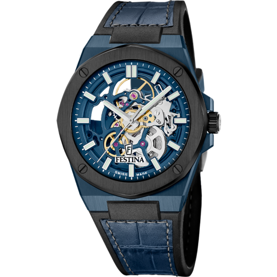 Reloj De Hombre Festina Swiss Made Automatic F22011/1