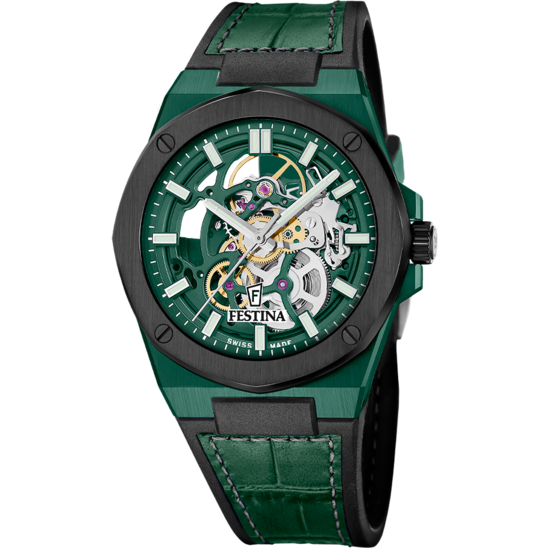 Reloj De Hombre Festina Swiss Made Automatic F22013/1