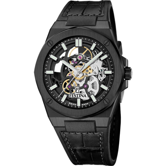 Reloj De Hombre Festina Swiss Made Automatic F22015/1
