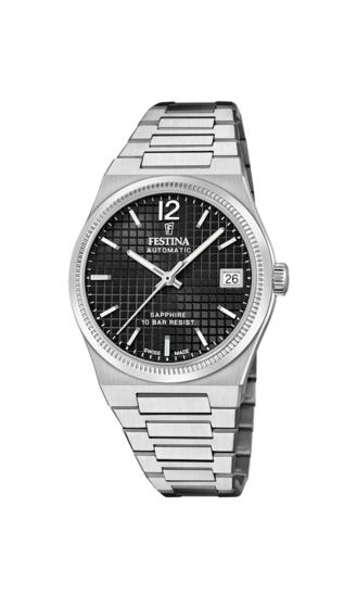 FESTINA DAMES ZWART HORLOGE F20029/6