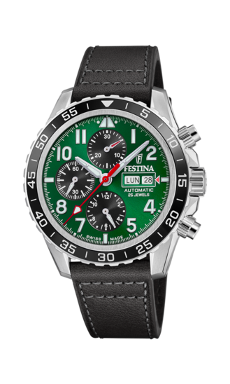 Festina Orologio Uomo F20286/3 - Quadrante Analogo, Cinturino In Pelle, Impermeabile 5 ATM
