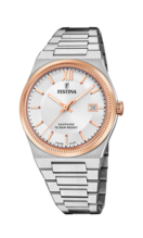 RELÓGIO FESTINA SWISS SWISS MADE F20036/1 PRATA CINZA PULSERA DE 316L DE AÇO INOXIDÁVEL, HOMEM