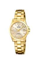 FESTINA Horloge Voor Dames F20050/1 Swiss Made Classics Gouden 316l