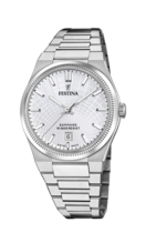 FESTINA SWISS MADE HERREN UHR F20051/1 SILBER