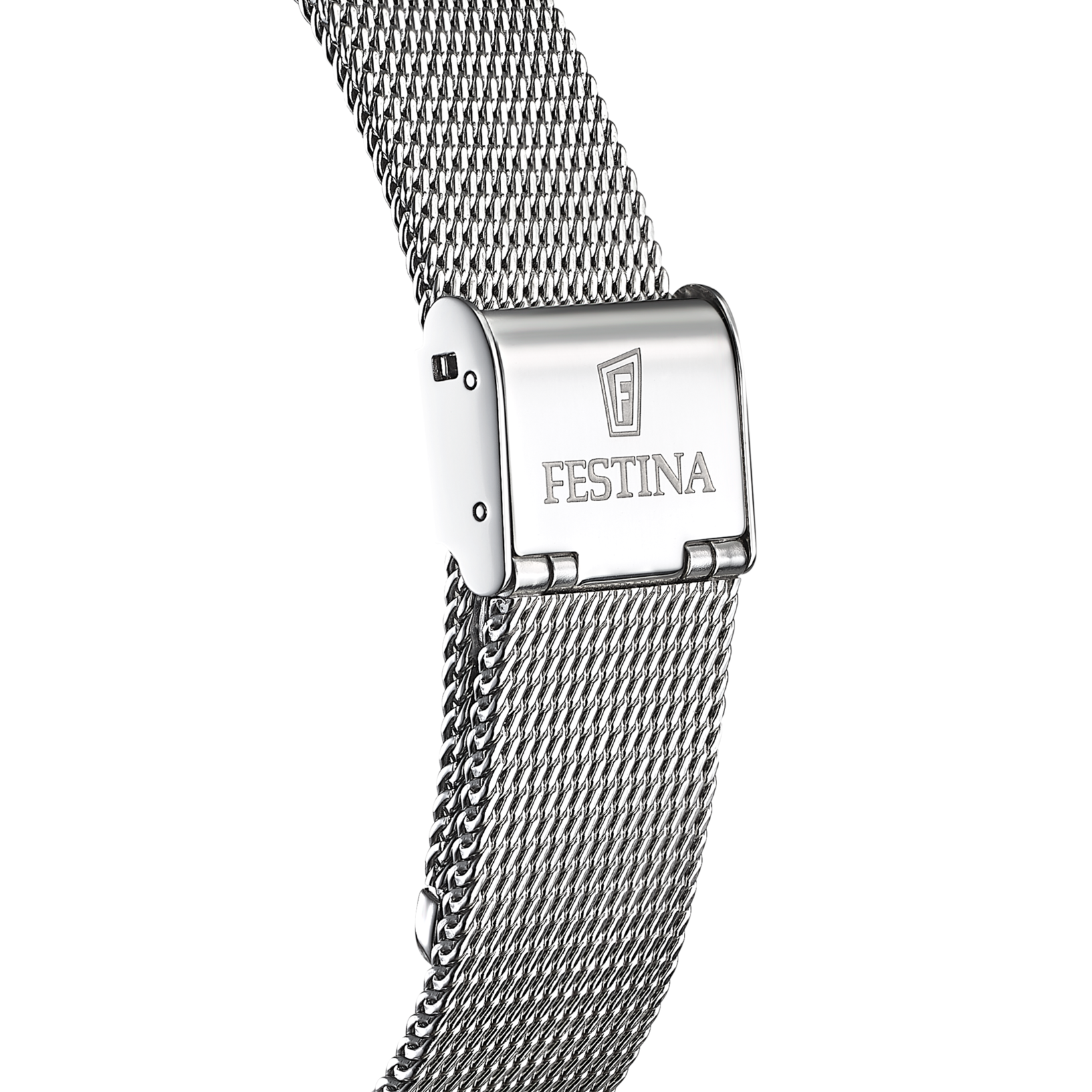 Festina CLASSIC F6840/1 – Orologio Da Uomo Al Quarzo, Quadrante Bianco, Cassa E Bracciale In Acciaio Inox Argentato