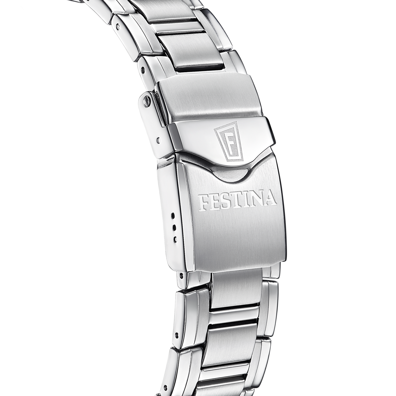 Festina Orologio Analogico Quarzo Uomo con Cinturino in Acciaio Inox