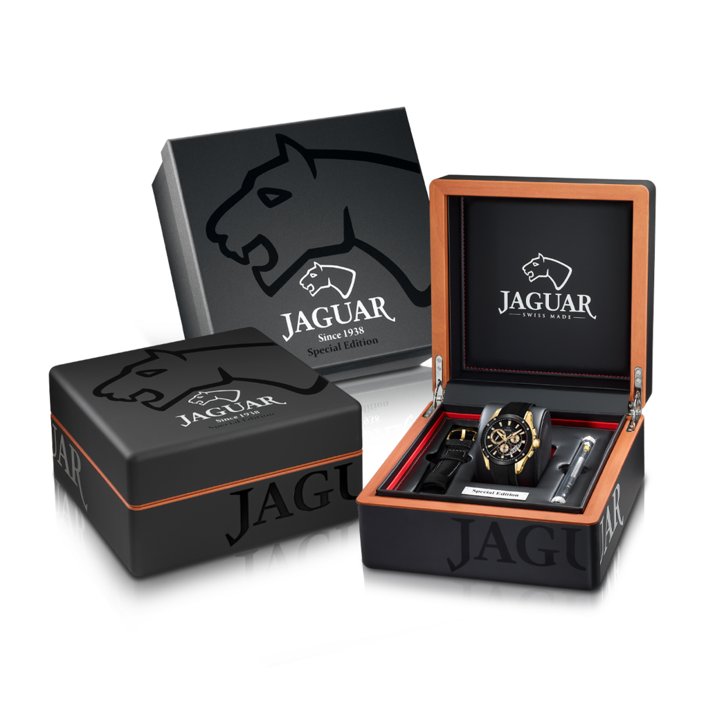 Jagard (9点セット) Reloj suizo de hombre Jaguar Special Edition negro J691/2