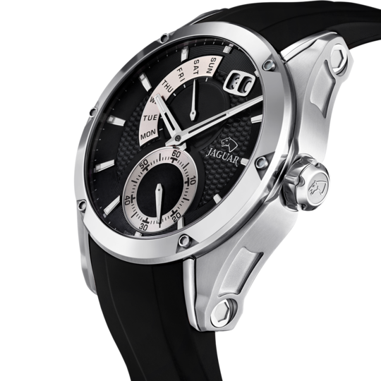 Zwarte Heren zwitsers horloge JAGUAR SPECIAL EDITION. J678/2