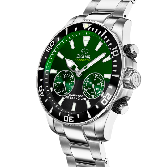 Relógio masculino JAGUAR CONNECTED de cor verde. J888/5