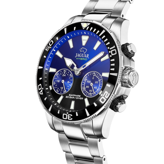 BLAUW HEREN ZWITSERS HORLOGE JAGUAR CONNECTED MEN J888/6