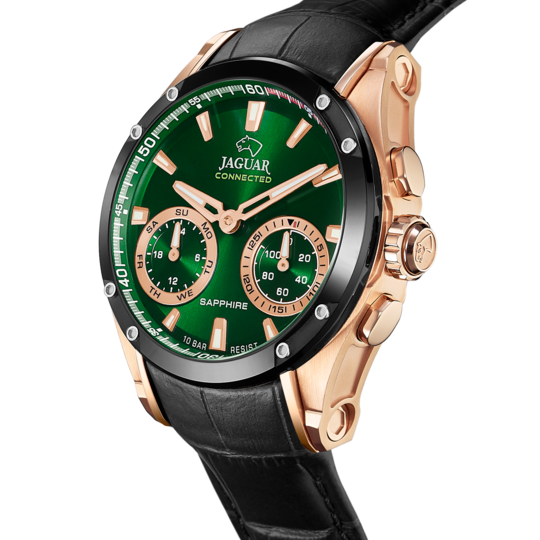 green Men's watch JAGUAR CONNECTED. J959/2