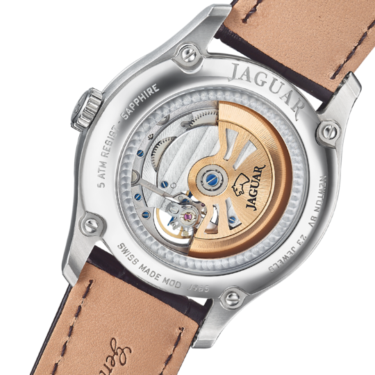 Zwarte Heren automatisch horloge JAGUAR AUTOMATIC COLLECTION. J966/5