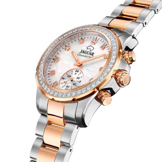 PEARLESCENT WHITE WOMEN'S WATCH JAGUAR CONNECTED LADY J981/1